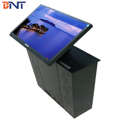 接触キー-出版物制御LCDは可聴周波テレビ会議 システムのための上昇にモーターを備えた