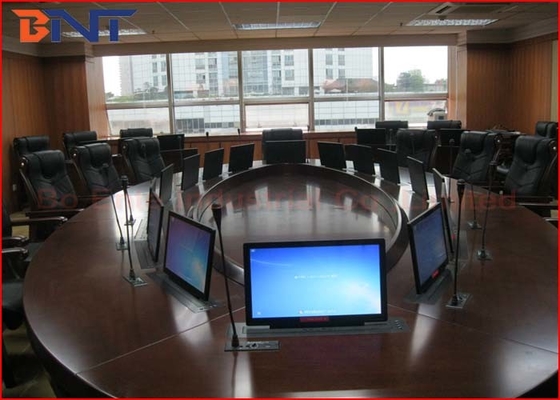 73のMmの15.6インチのタッチ画面が付いている極度の薄いオフィスの会議室LCDコンピュータ上昇