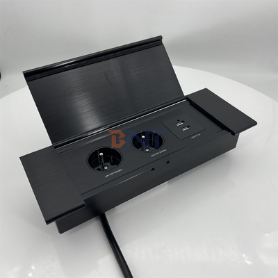 オフィス家具 2 fr 電源プラグ 水力会議テーブル ポップアップ 組み込み デスクトップ 電気 ポップアップ 插座