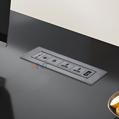 マルチメディア回転式デスク スイッチソケット/アップテーブル電源出口/会議テーブルパネル 設置プラグ