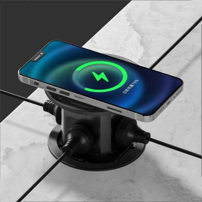 防水 電気電源ソケット アウト口 ユニバーサルプラグ インテリジェント キッチン ポップアップソケット 上部無線充電器