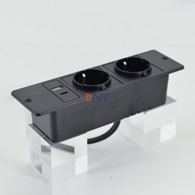 CE認定 高品質のEU2プラグ デスクトップソファーソファソケットUSBA+Cソファテレビキャビネット用ソファソケットセット