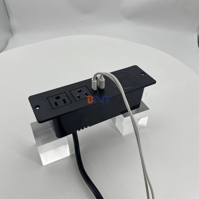 ソファ 2 USAC電源とUSB充電ソケット ワイヤレス充電器 60mm US電源 オフィスソファ充電器 家具電源ソック