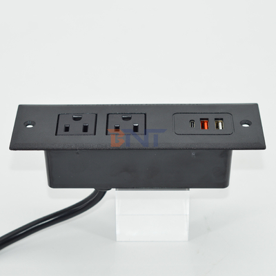 OEM/ODM オフィスの多機能ソファソケット テーブルソケット US電源ソケットUSBA+Cポート