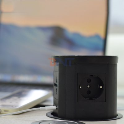 キッチン オフィス用 デスク用のUSBポートと15Wワイヤレスチャージャー