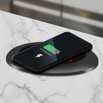 電気 スマート インテリジェント リフティング モーター付き ポップアップ デスク 電力ソケット 会議テーブル キッチン 電力ソケット ストック