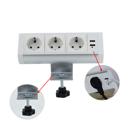 ボンテ クランプ テーブル 取れる デスクトップ マウント 複数の出口 ユーキオ ソーセージ USB/テーブル クランプ マウント ソーセージ