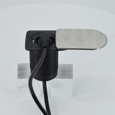 ミニソケット デスクトップオフィス家具の下に隠された テーブル 1 EU 1 USB A 充電器