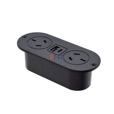 5v 2.1a 内蔵 デスク ABS ソファソケット アウ スタンダード電源ソケット & USB A+C 充電ソケット ホテル/バー/me