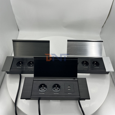 組み込み設計 電源出力ソケット 電気機器 家具出力 複数のプラグソケット 滑り回りカバー