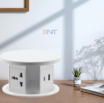 電動 デスクトップ ポップアップ 電源ソケット ワイファイ モーター付き リフティング電源ソケット ワイヤレス充電 隠れたテーブルソケット