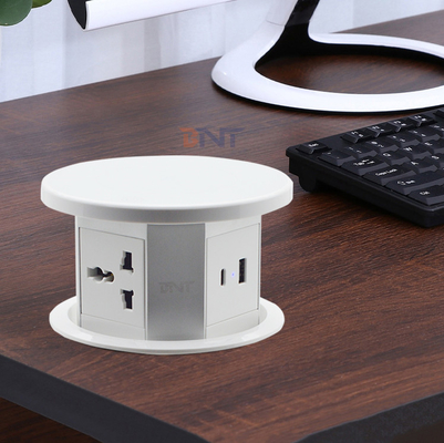電動 デスクトップ ポップアップ 電源ソケット ワイファイ モーター付き リフティング電源ソケット ワイヤレス充電 隠れたテーブルソケット
