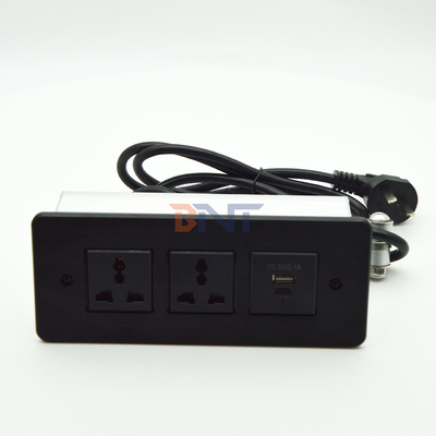 収納電源帯 USB C 急速充電 フラッシュ マウント デスク 家具 引き出し ソケット 会議 テーブル 隠れた出口