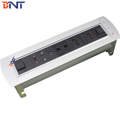 丸い角 180度回転角 dDesk フォリップアップ電源出口