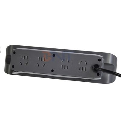 3 パネル デスクトップ 多機能電源ソケット 8AC 電源ソケットとダブル USB A+C 充電ソケット