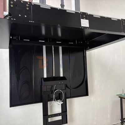 55インチ電動テレビリフトスタンド リモコン制御 天井 ダウン フォリップ テレビ 支架 ダウンと回転の機能