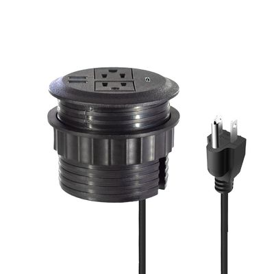 円形ソファセット 2つのUS標準電源插座とダブルUSBA充電ソケットを搭載した電源插座 モダン家具