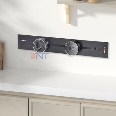 新しい外れるソケット 弱電流インターフェース 便利な壁掛け多出口電源電鉄線路ソケット