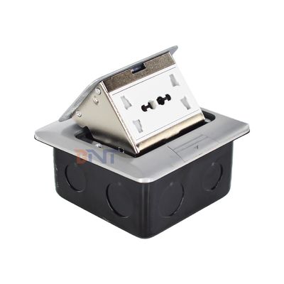 カスタムユニバーサルパワーポップアップ隠し機能グラウンドソケット防水フロアソケットスローIP44