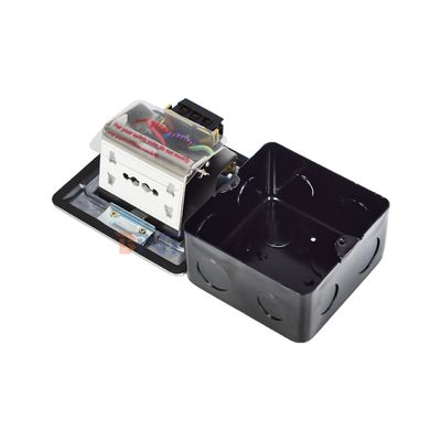 カスタムユニバーサルパワーポップアップ隠し機能グラウンドソケット防水フロアソケットスローIP44