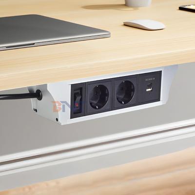 柔らかいEU テーブル/椅子/ソファ エンド ストリップ 設置 USBポート付き 吊り込み 電源 拡張ソケット