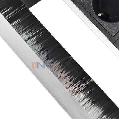 工場カスタムデスクトップブラシテーブルフリップカバー20W USBソケット隠しデスクトップ電源グロメット